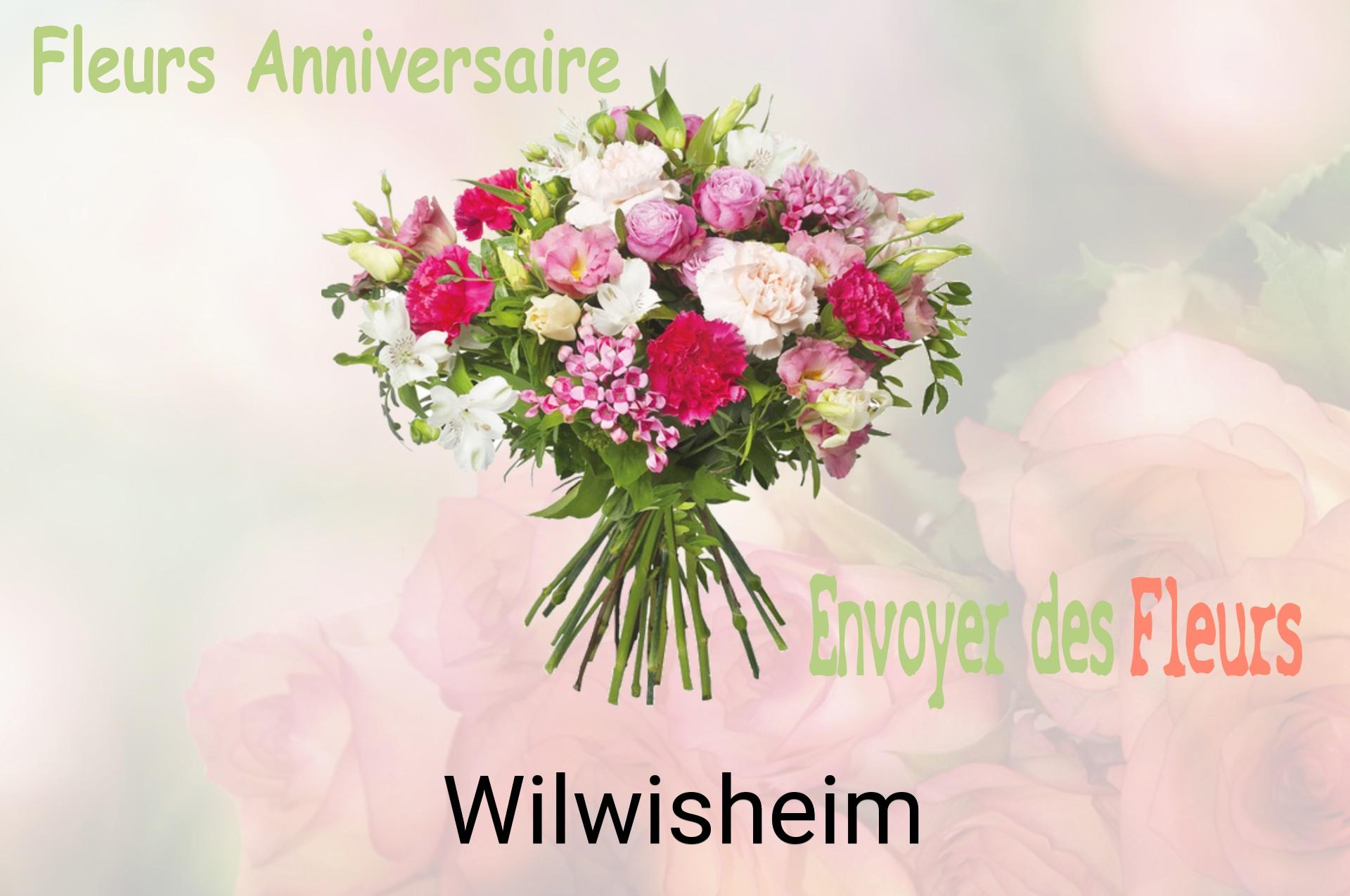 Bouquet de fleurs d’anniversaire livré à Wilwisheim