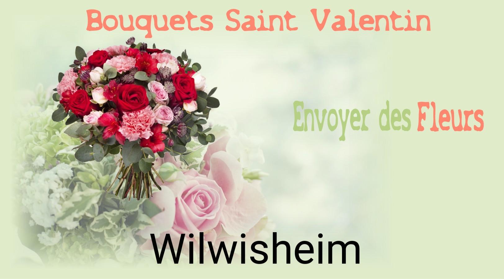 Roses de Saint-Valentin livrées à Wilwisheim